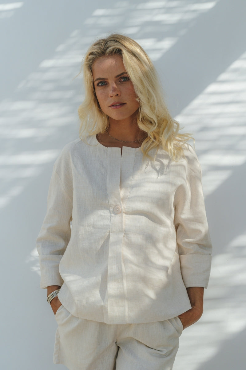 Alice et Maman Dames Hervee Top & Short Sand