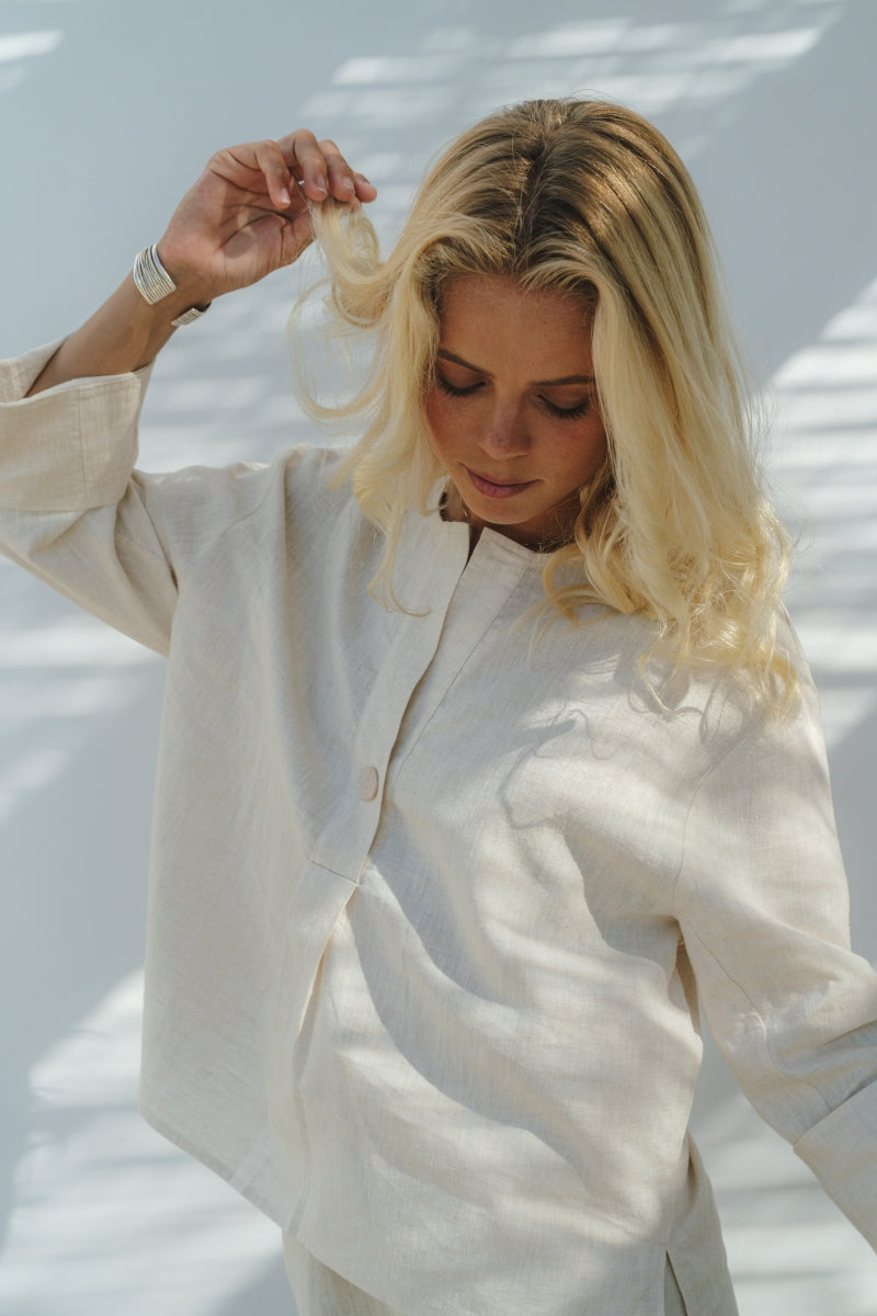 Alice et Maman Dames Hervee Top & Short Sand