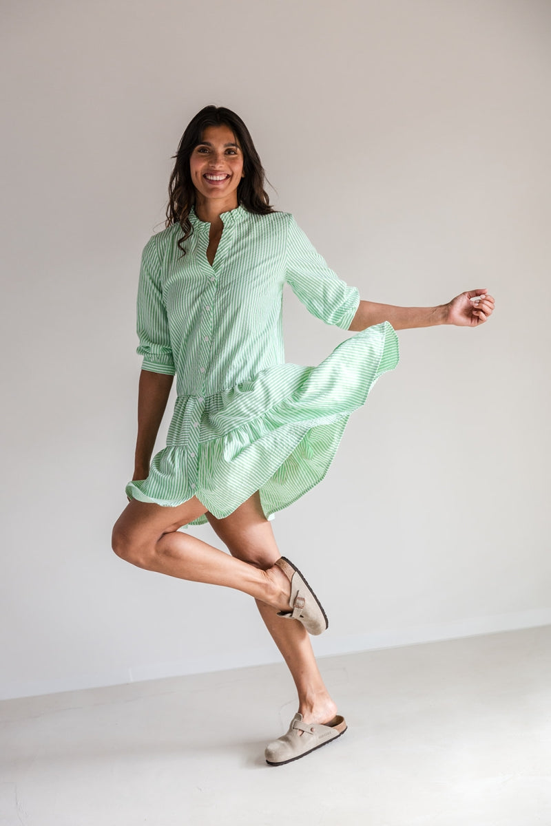 Alice et Maman- Dames Jurk Algarve Fresh Green