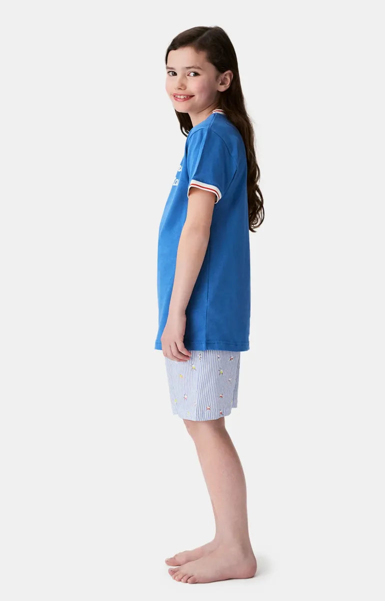 Arthur- Kinderen Pyjama- Tennis Roland Garros Blauw