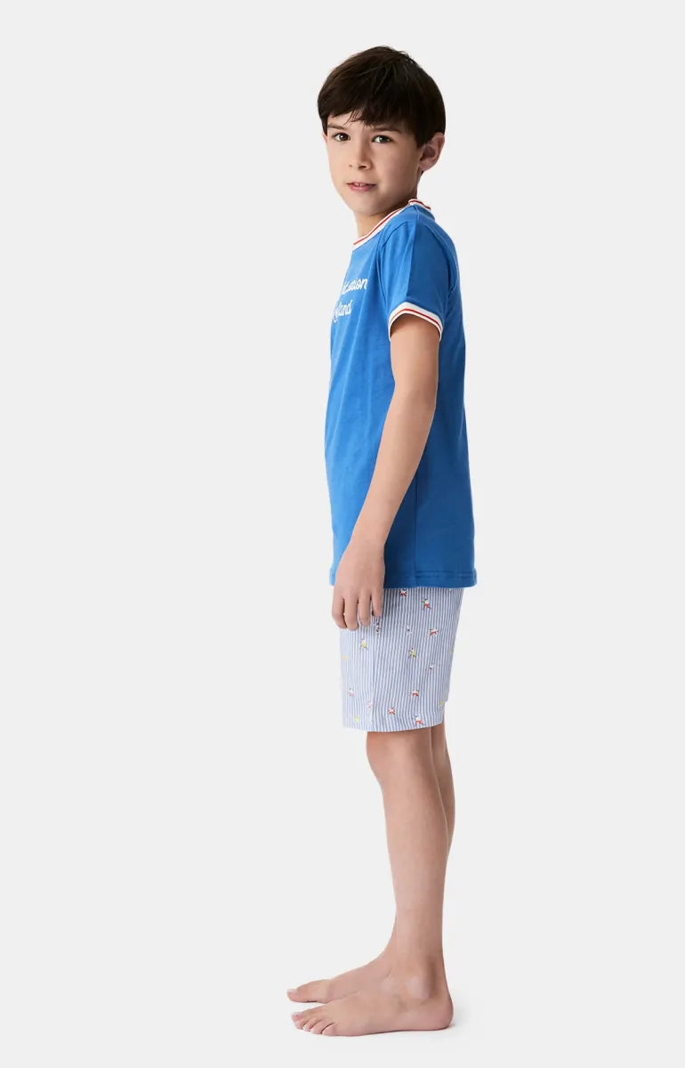 Arthur- Kinderen Pyjama- Tennis Roland Garros Blauw