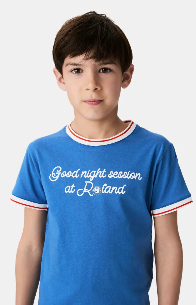 Arthur- Kinderen Pyjama- Tennis Roland Garros Blauw