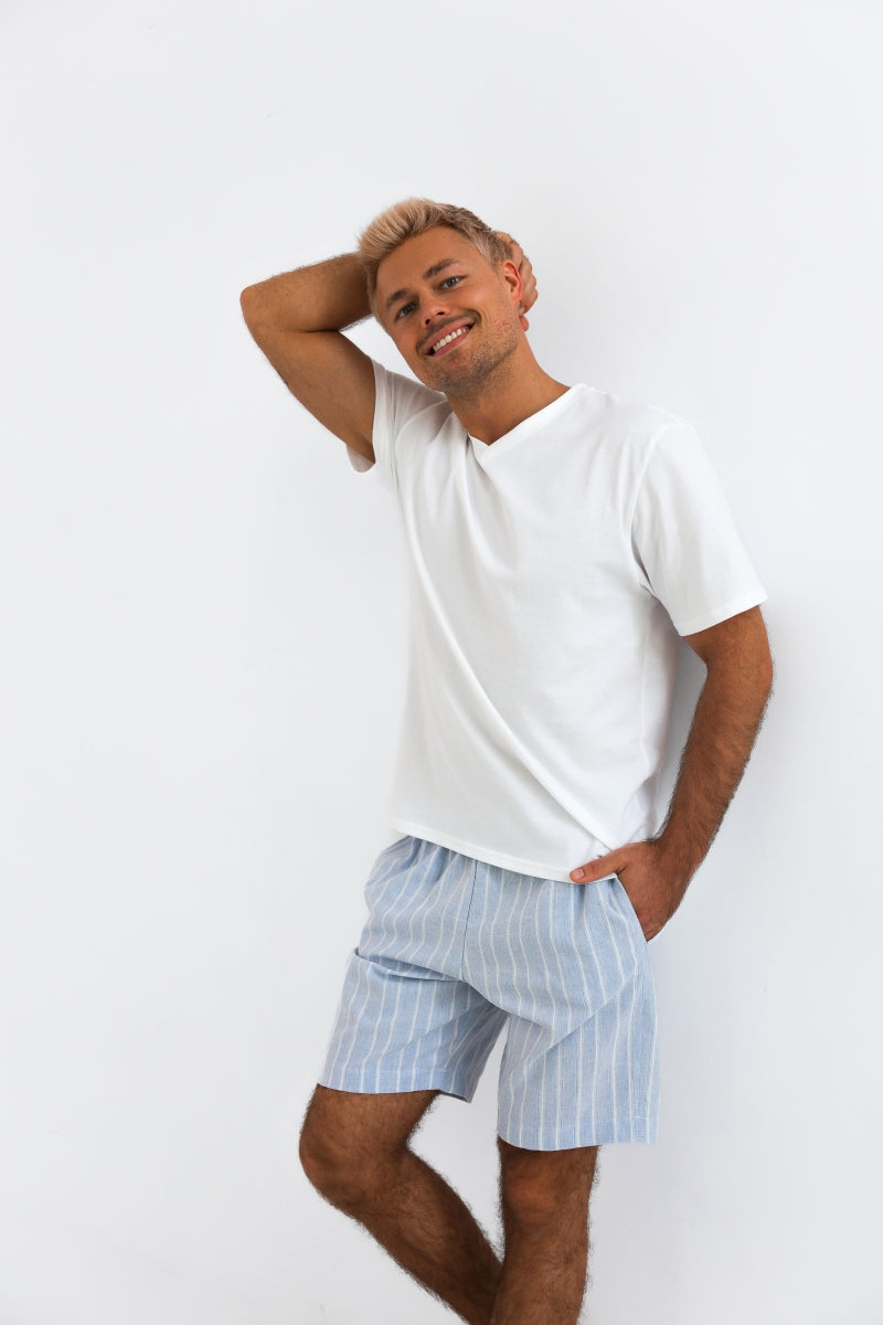 Sensis Heren Pyjama korte broek Edwin