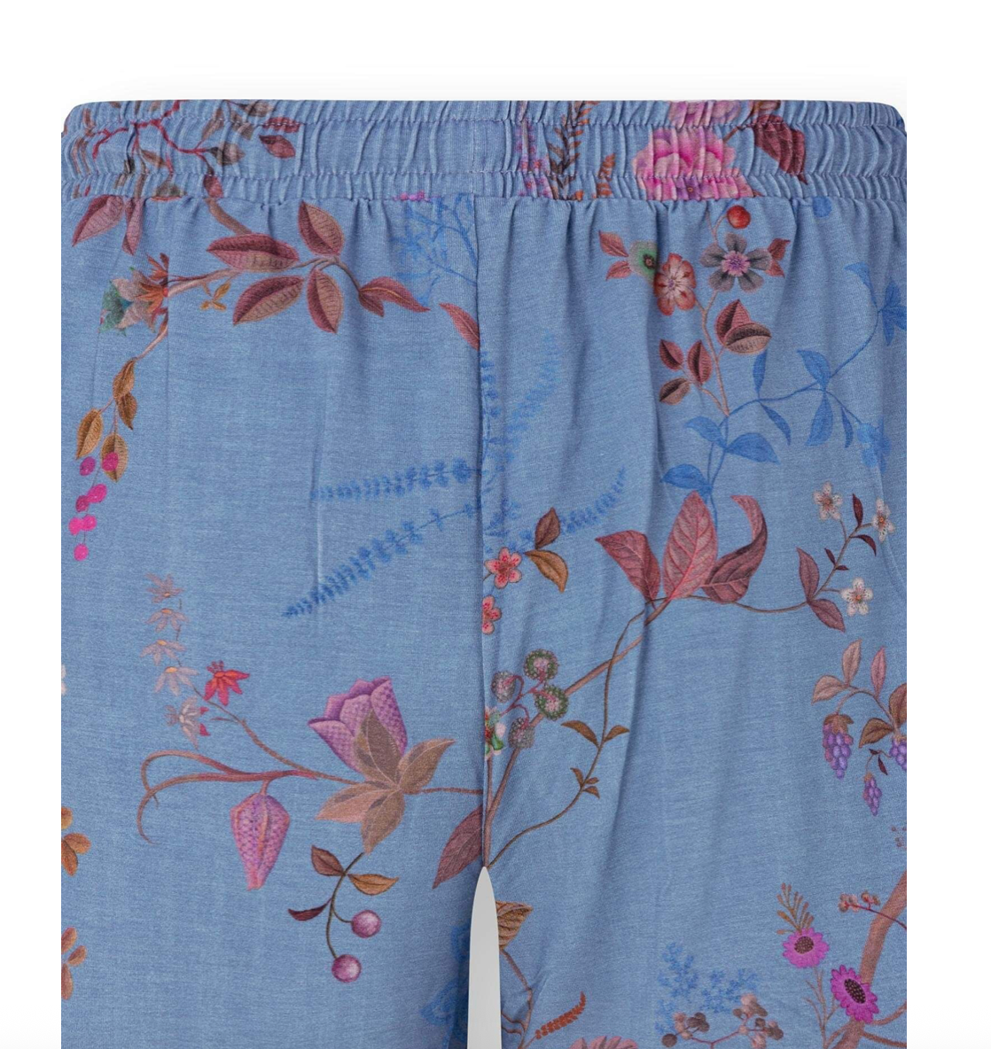 Bob Korte Broek Bodhi Flower Blauw