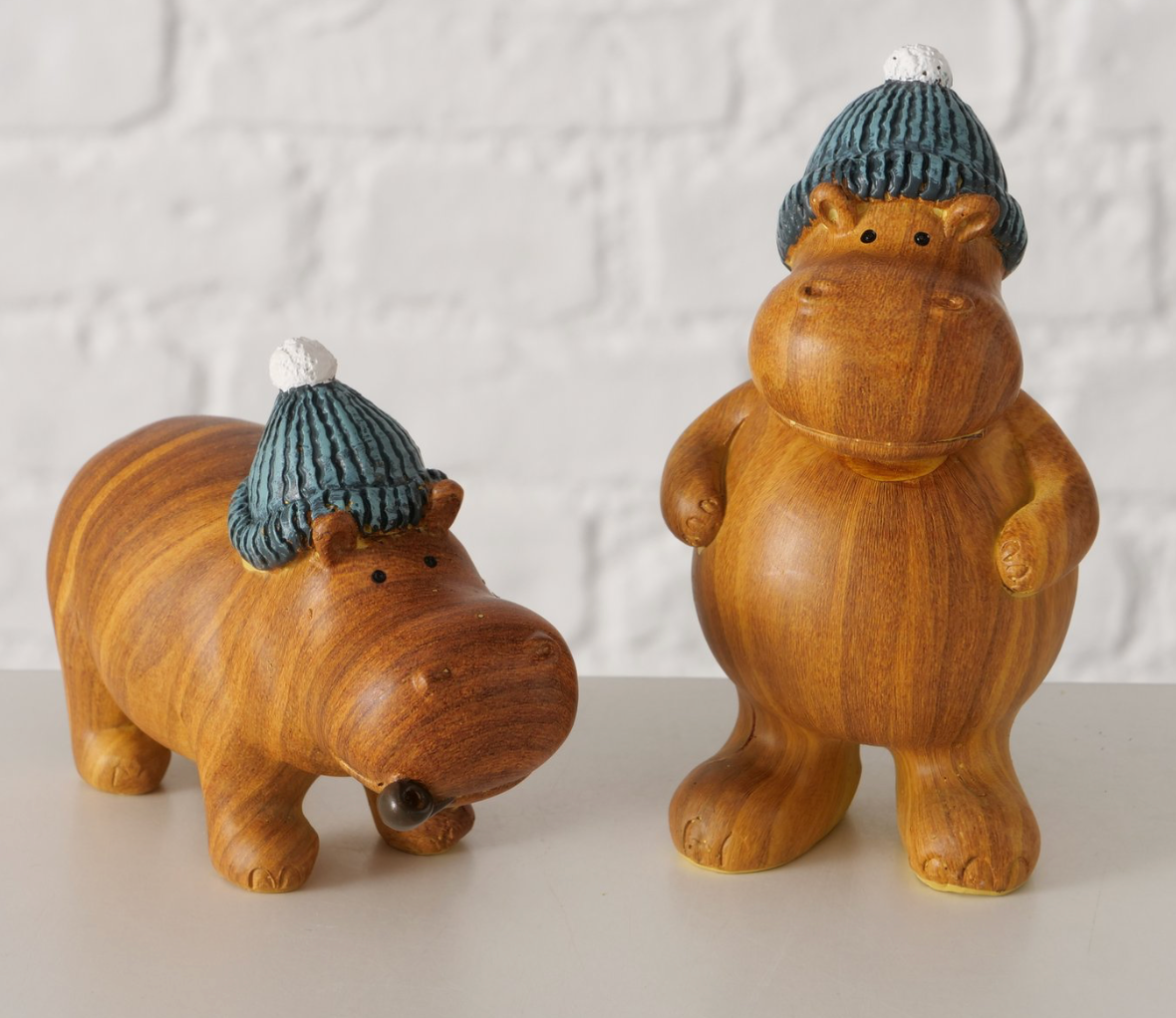 Boltze- Figuur Hippo H 11 cm