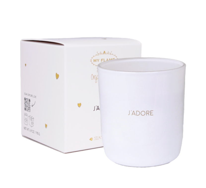 Geurkaars met Bracelet J'ADORE