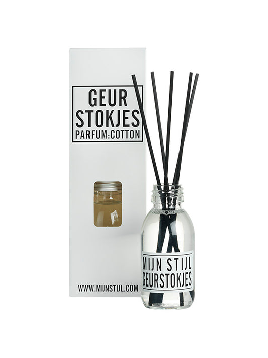 Mijn Stijl-Geurstokjes parfum Cotton 100 ml