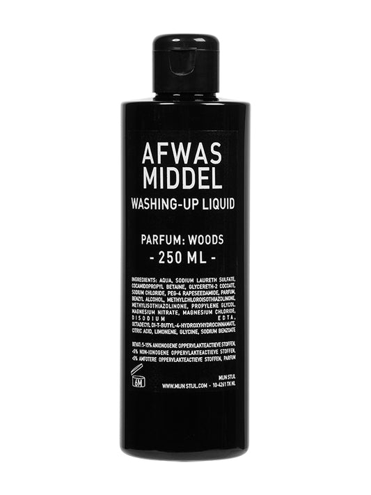 Mijn Stijl-Afwasmiddel- Parfum Woods 250 ml (zwarte fles)