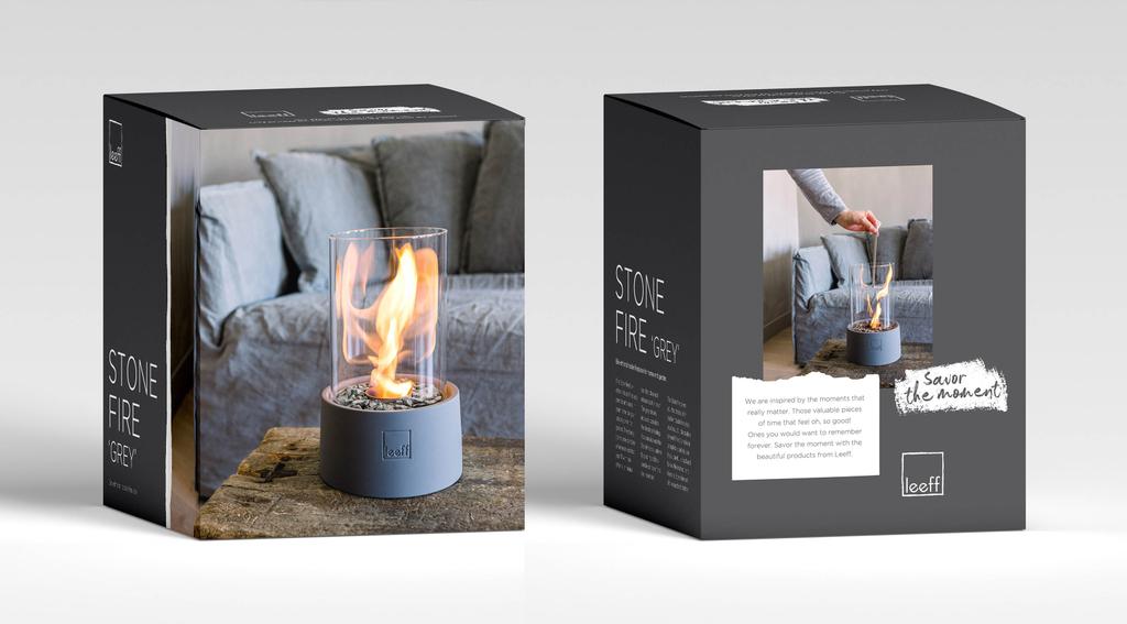 Leeff- Stonefire Grijs