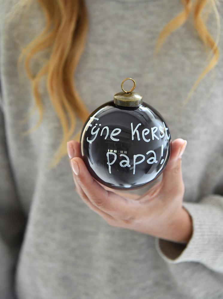 Leeff-Kerstbal - Fijne Kerst PAPA