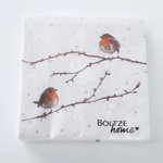 Boltze - Servetten Robin Takken met 2 Vogels