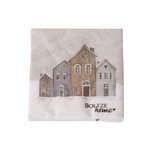 Boltze - Servetten Houses Wit Beige