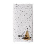 Boltze - Servetten Tanala - Wit met beige Kerstboom