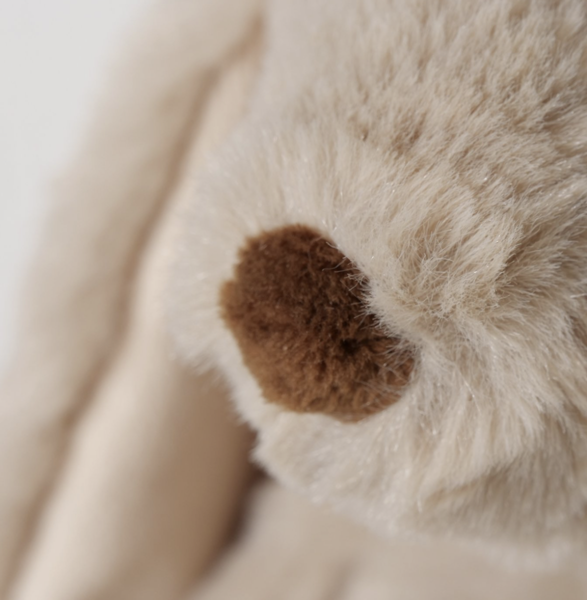 Konijn Pluche Bruin H19cm