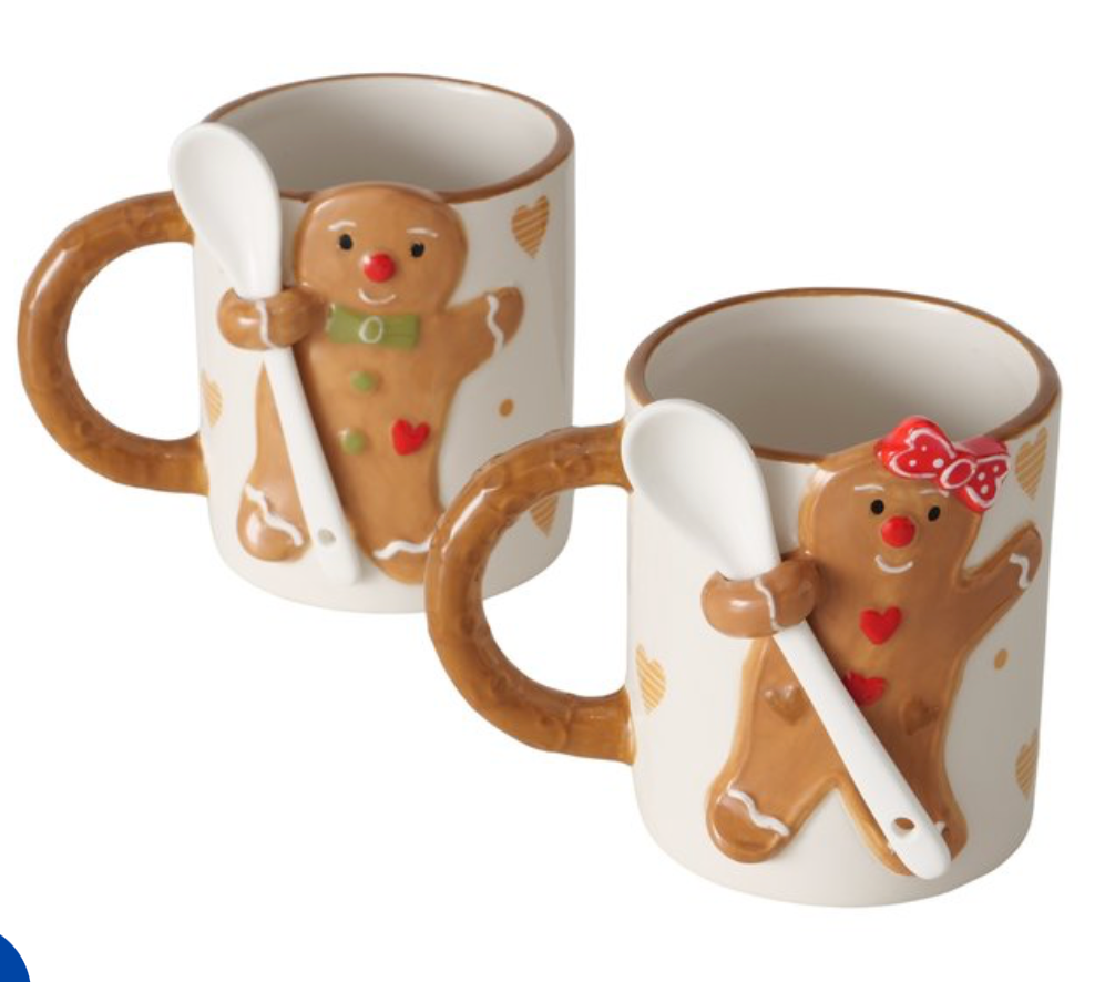 Jumbo Mok Ginger met lepel
