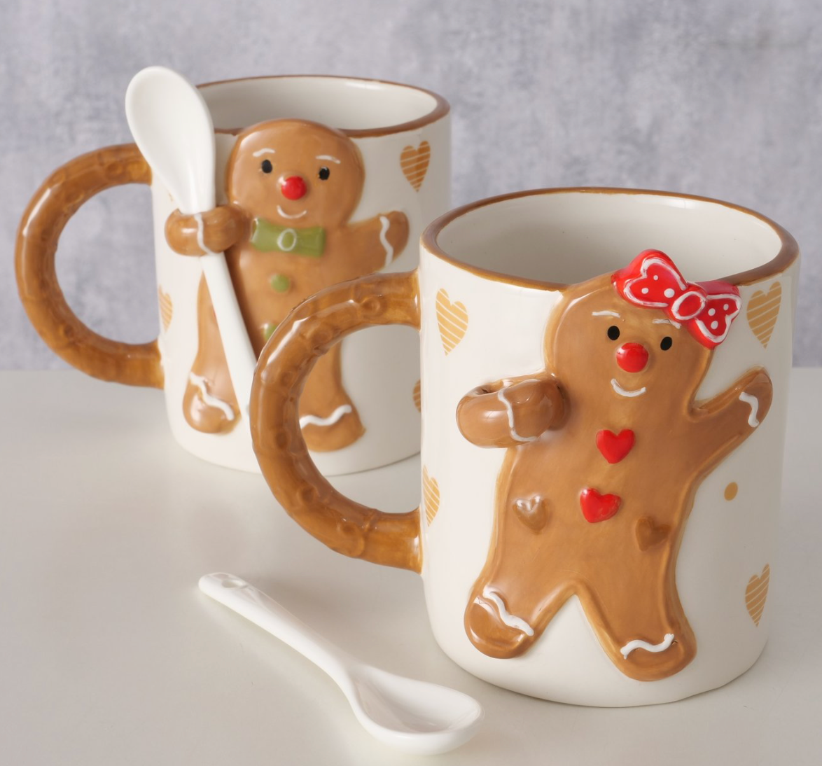 Jumbo Mok Ginger met lepel