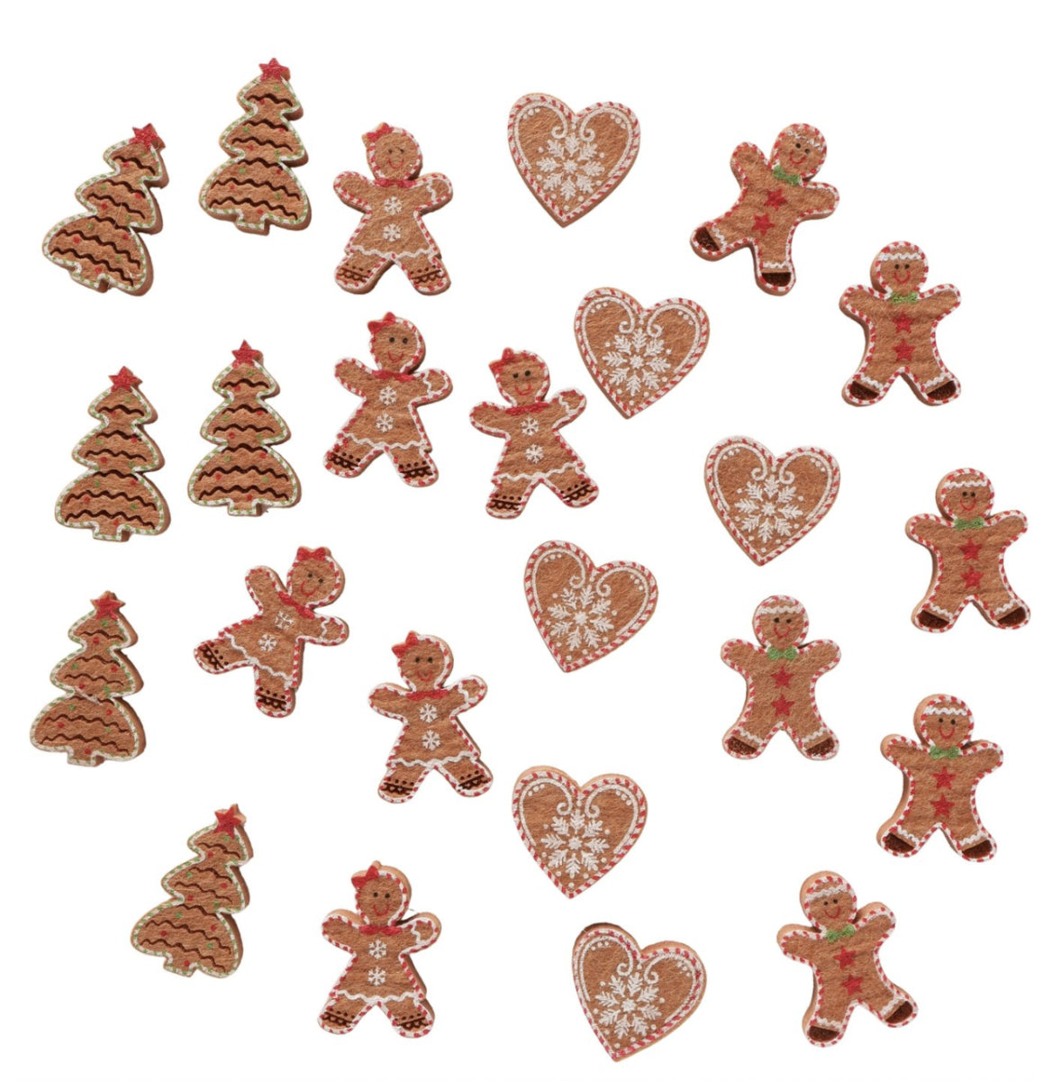 Tafelconfetti (6 stuks)Ginger