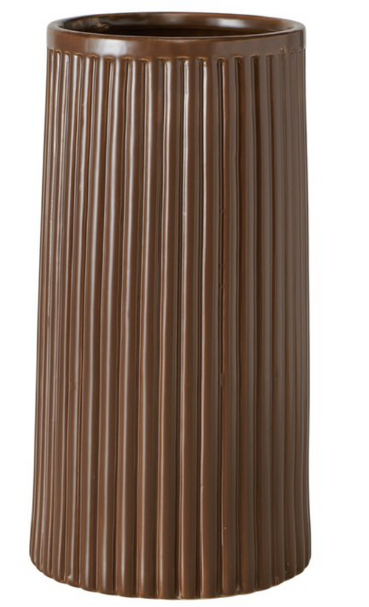 Vaas Marrone Chocoladebruin H 30 cm