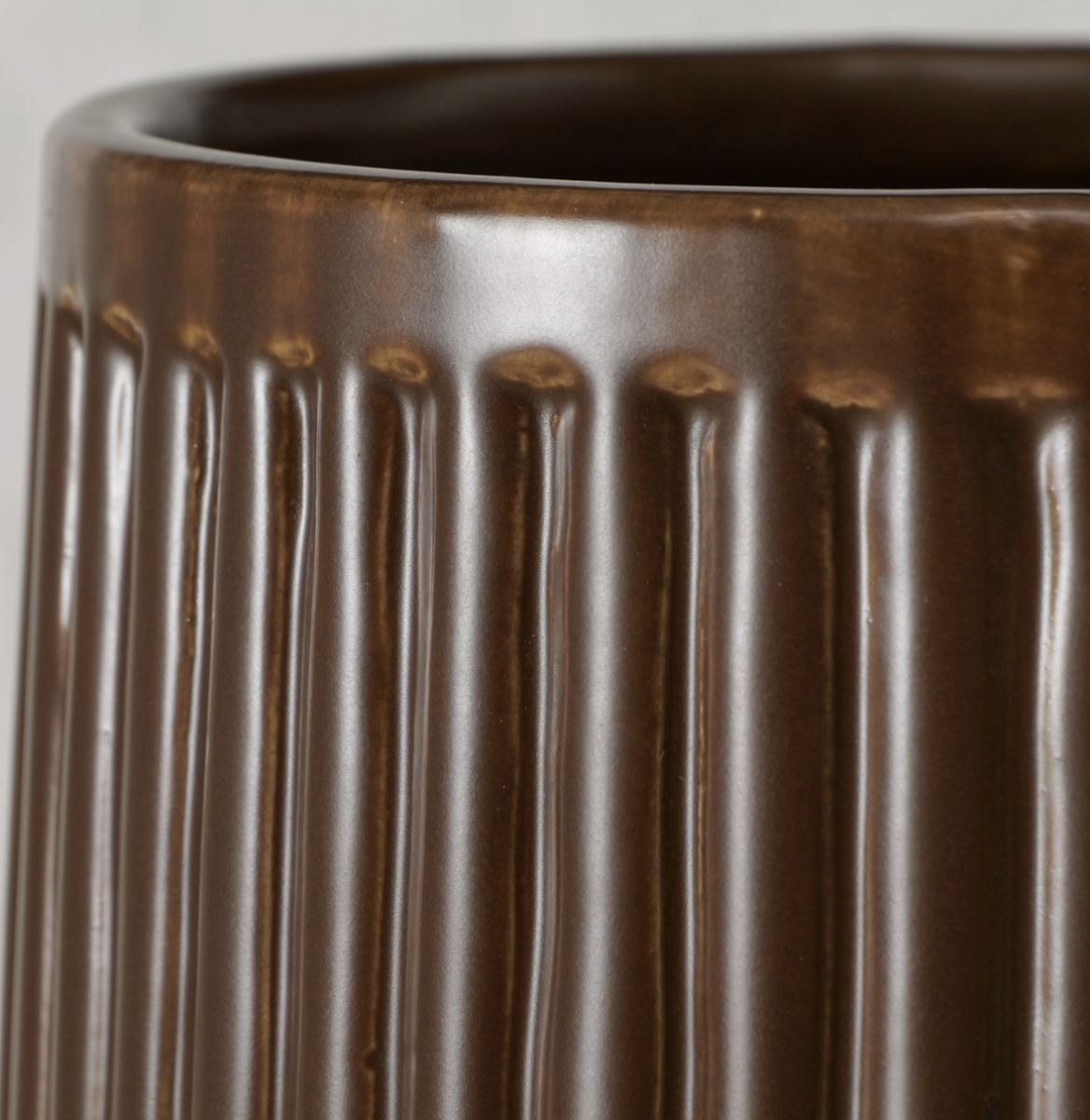 Vaas Marrone Chocoladebruin H 45 cm
