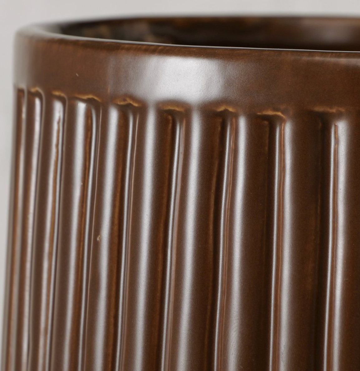 Vaas Marrone Chocoladebruin H 30 cm