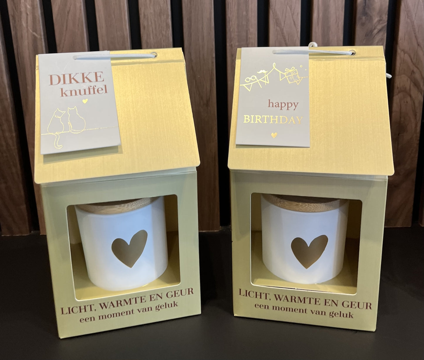 KaarsHuisje Kado Gold