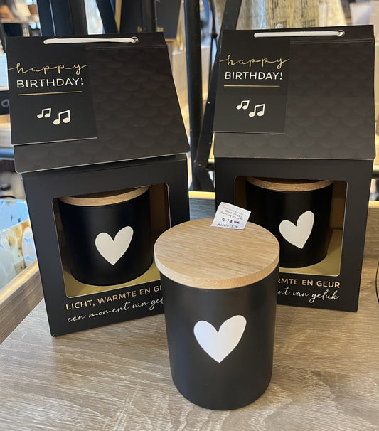 KaarsHuisje Kado Black