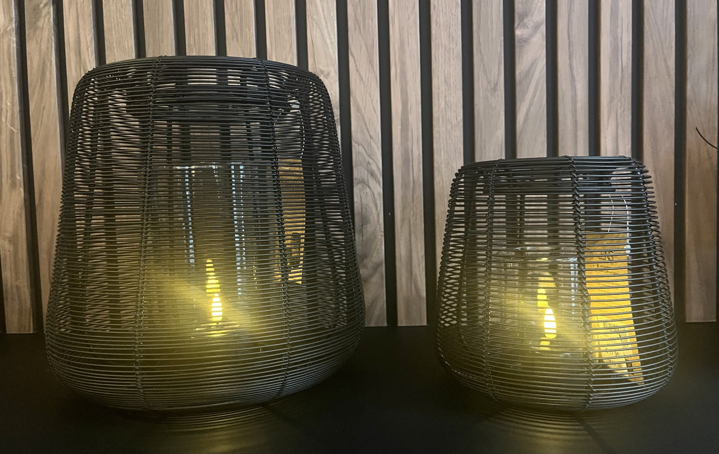 Jens Living Lantaarn Sil Zwart Small