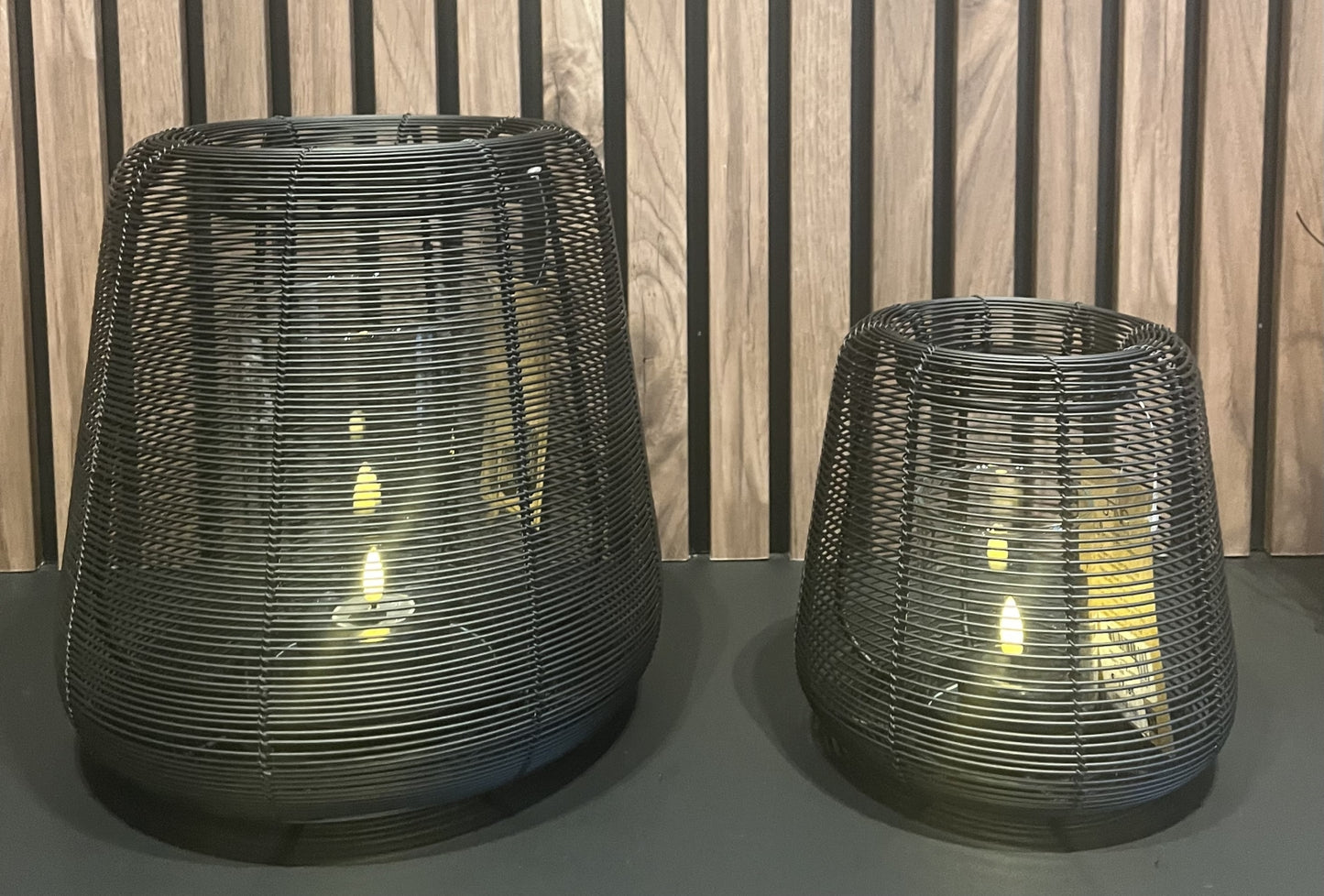 Jens Living Lantaarn Sil Zwart Large