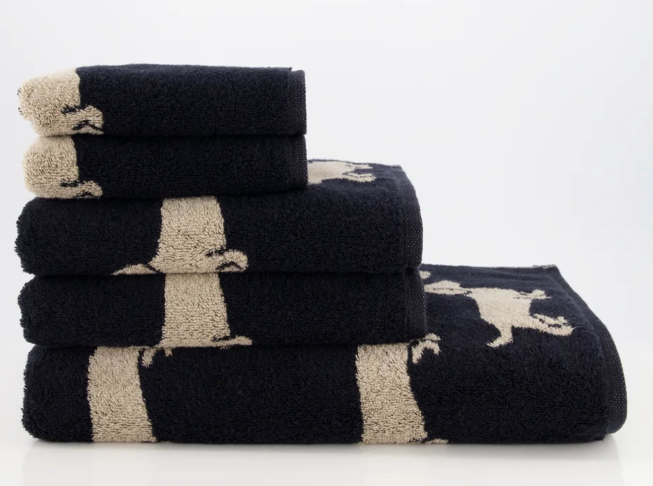 Handdoek 50/100 We love Dogs Teckels