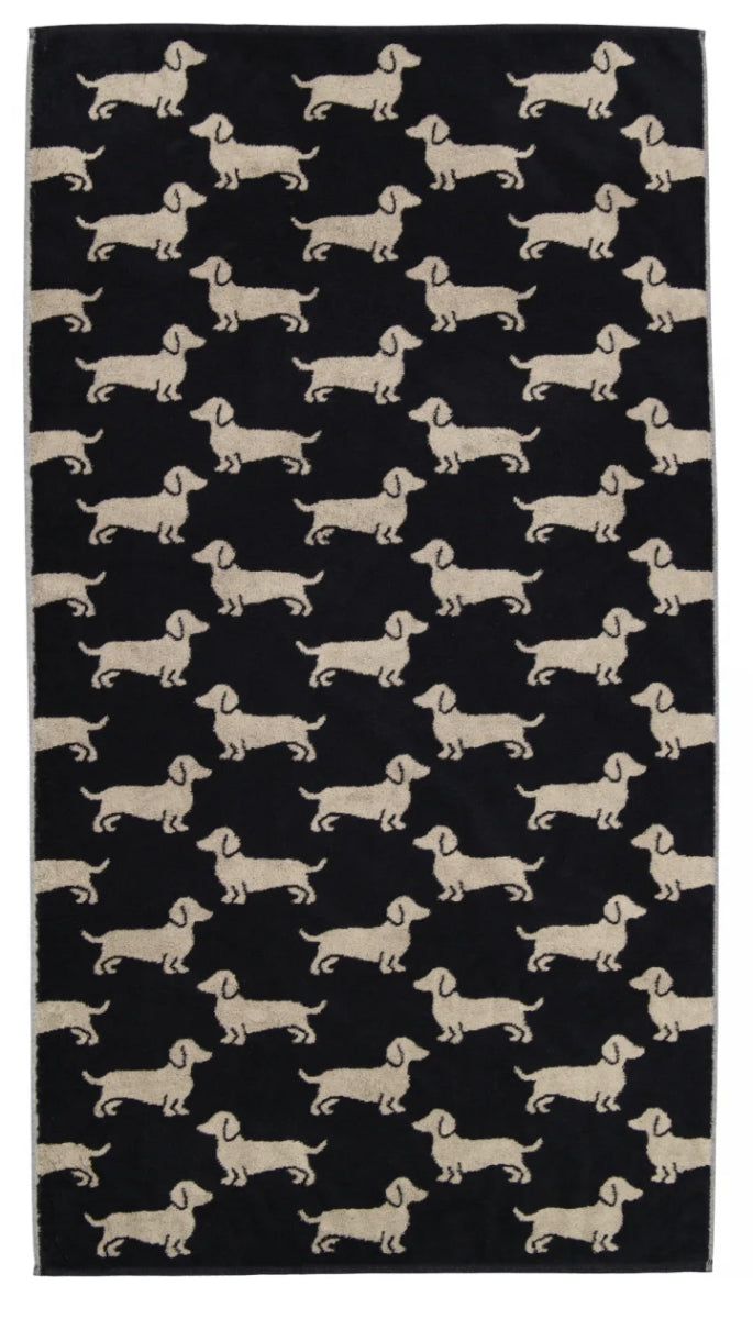 Handdoek 50/100 We love Dogs Teckels