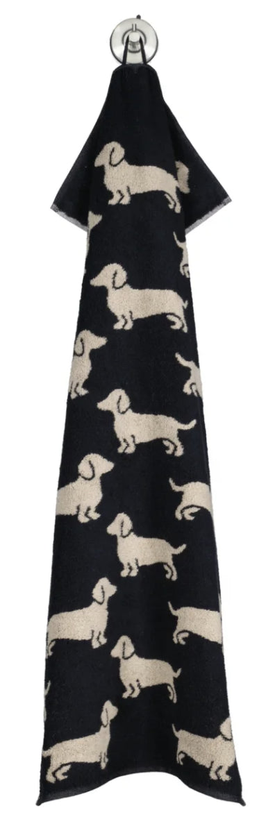 Handdoek 50/100 We love Dogs Teckels