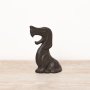 Flesopener Ijzer Bruin Hond 10 cm