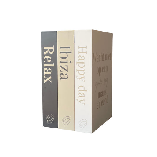 Decoratieboek- Opbergboek