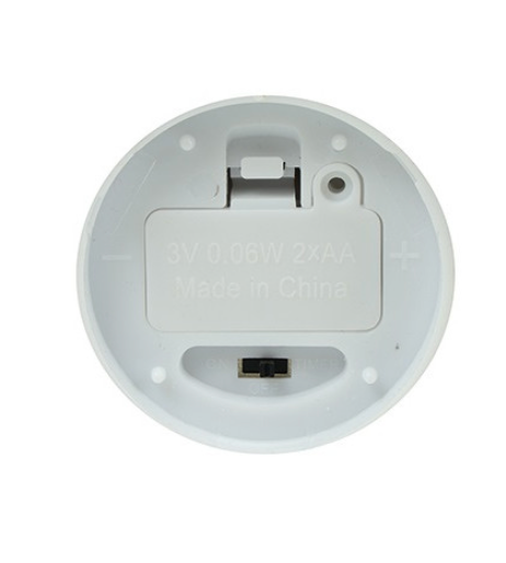 LED Kegelkaars Velvet Lyon taupe-H25CM