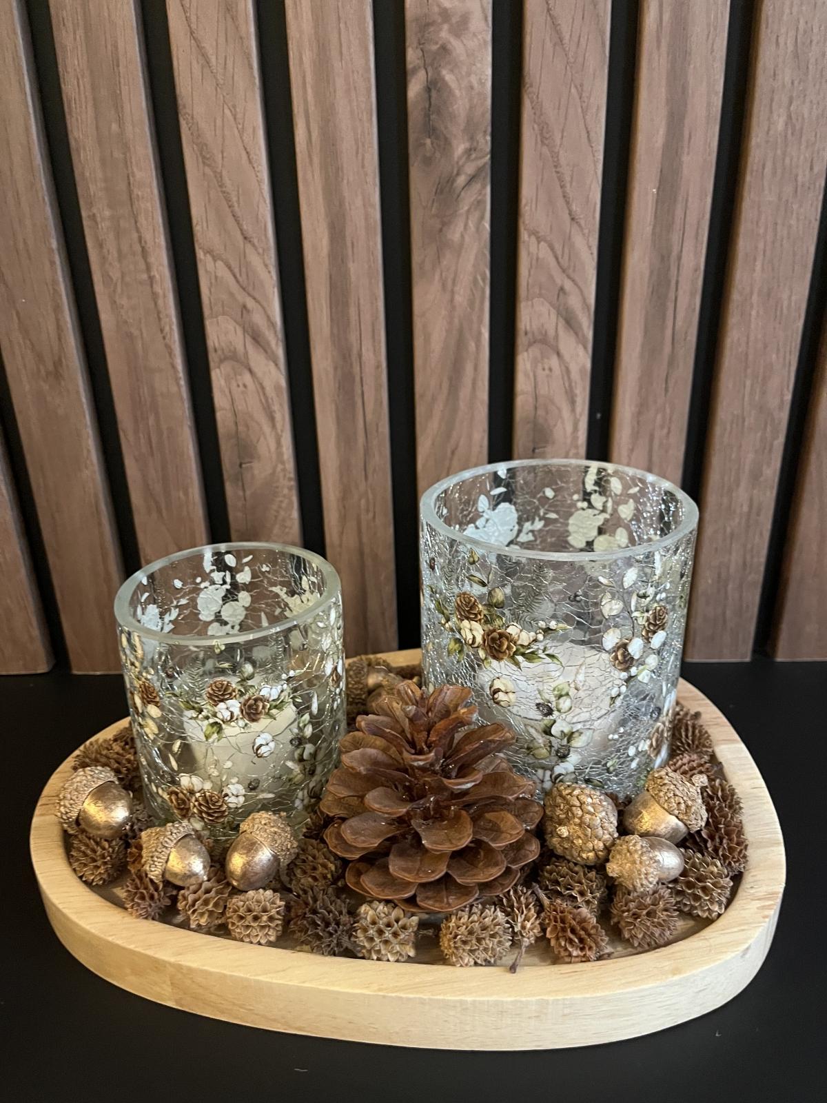 Serveerschaal Naturel hout