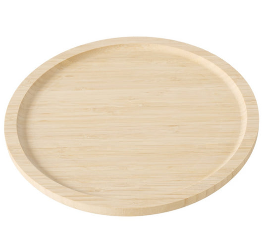 Serveerschaal Binla Ø 20x1,8 cm bamboe hout rond