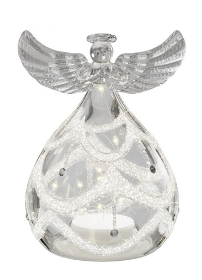 Glas Angel LED H13 cm