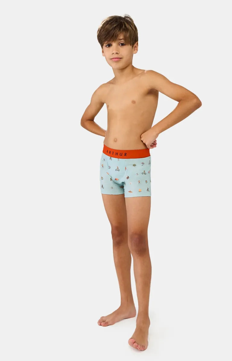 Arthur- Boxershort Jongens Camping
