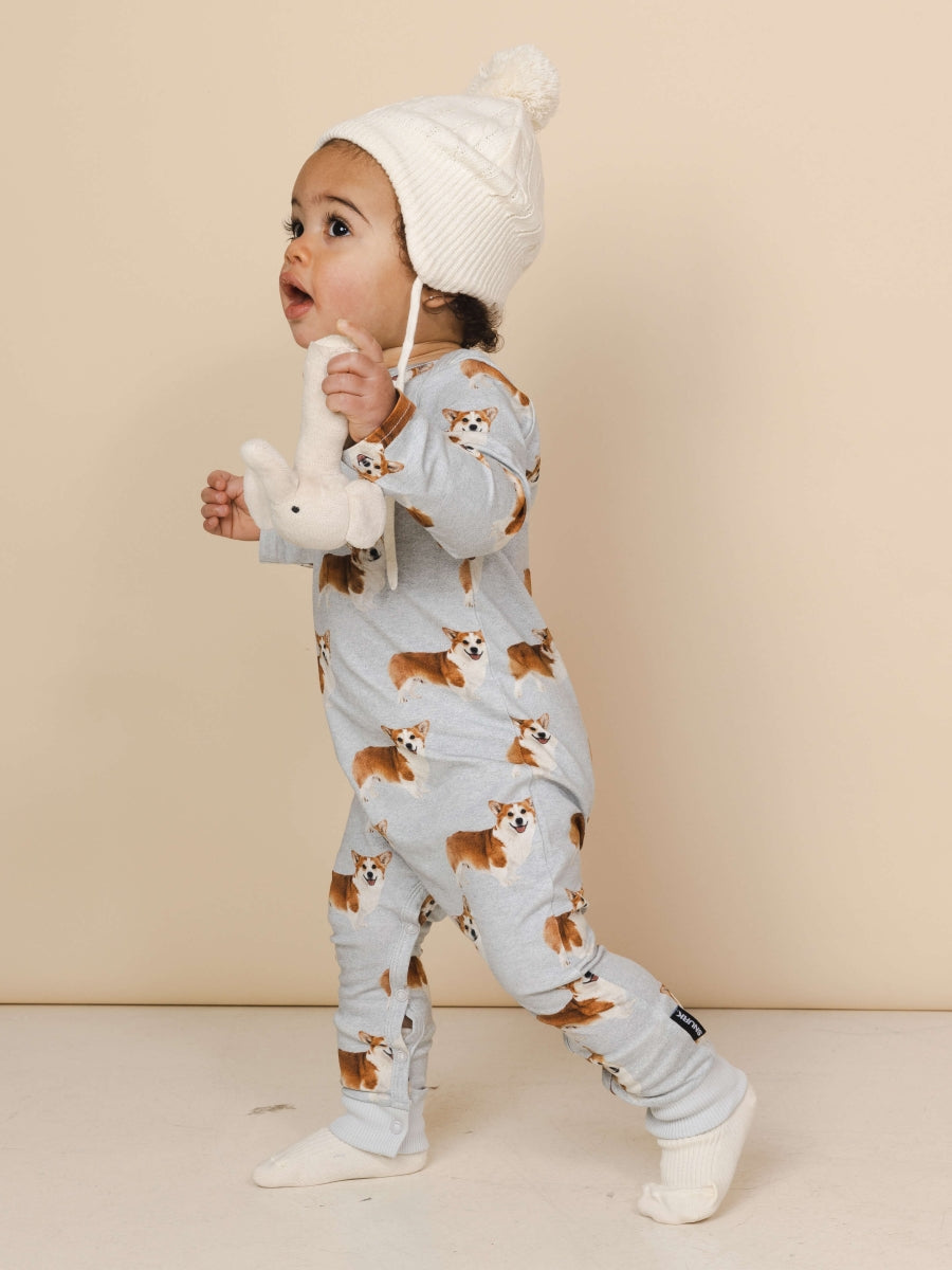 Corgi Time Jumpsuit Babies