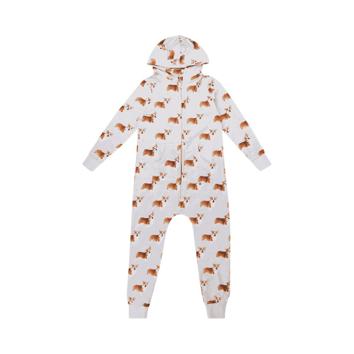 Corgi Time Onesie kids