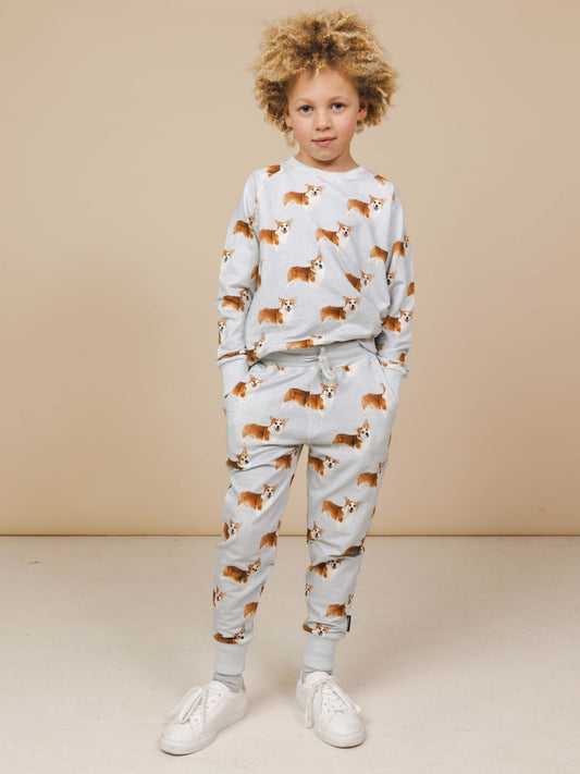 Corgi Time Sweater&Pants SET Kids