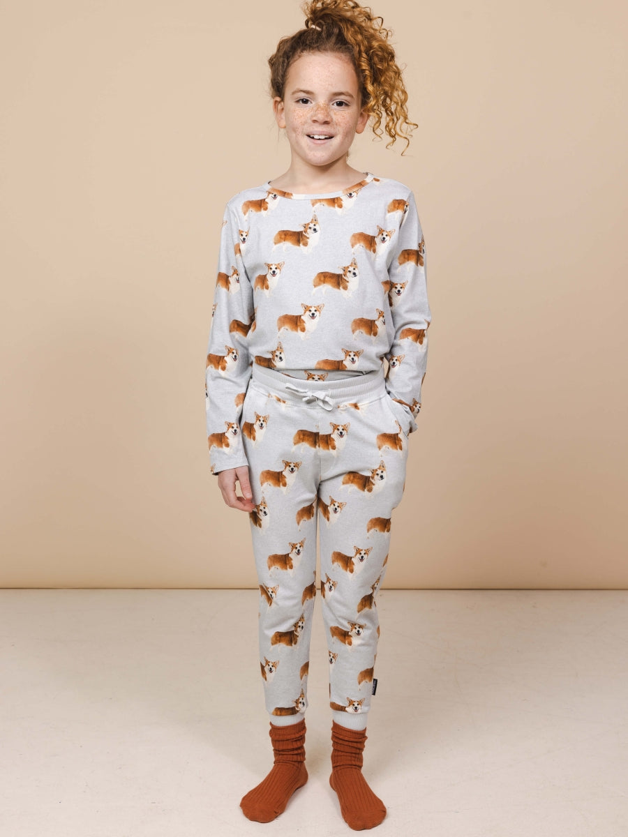 Corgi Time Sweater&Pants SET Kids