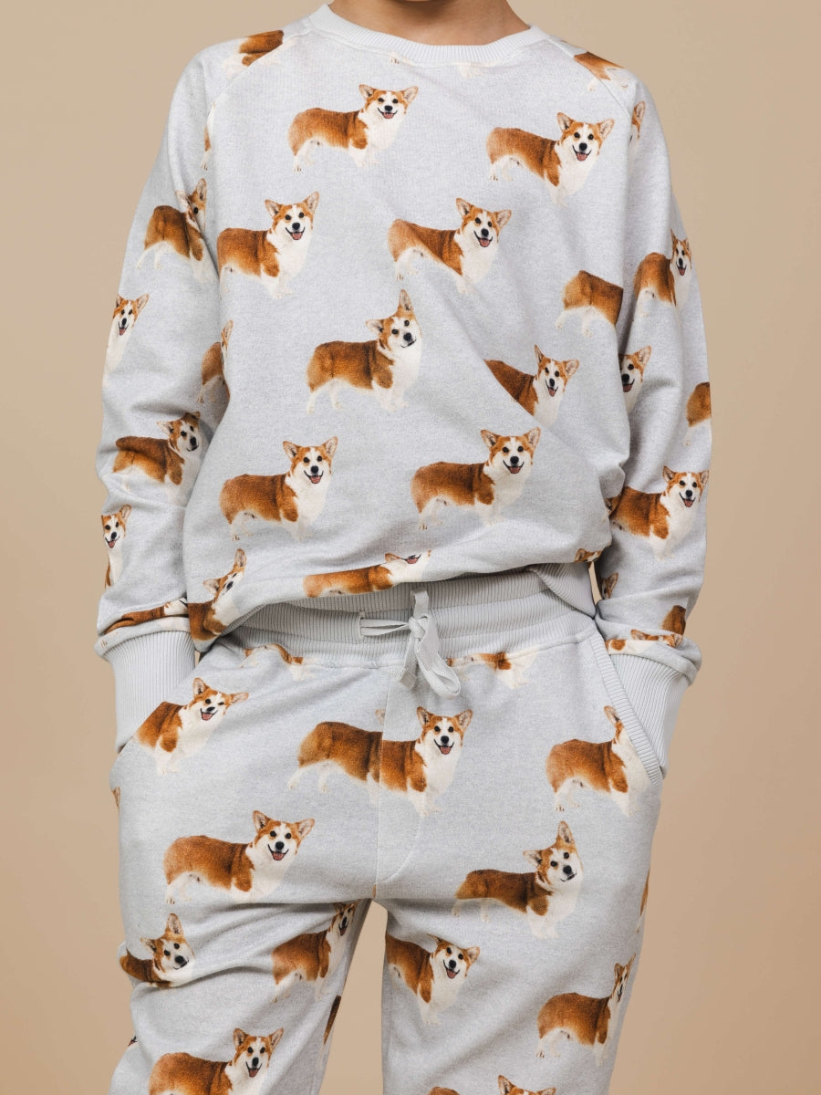 Corgi Time Sweater&Pants SET Kids