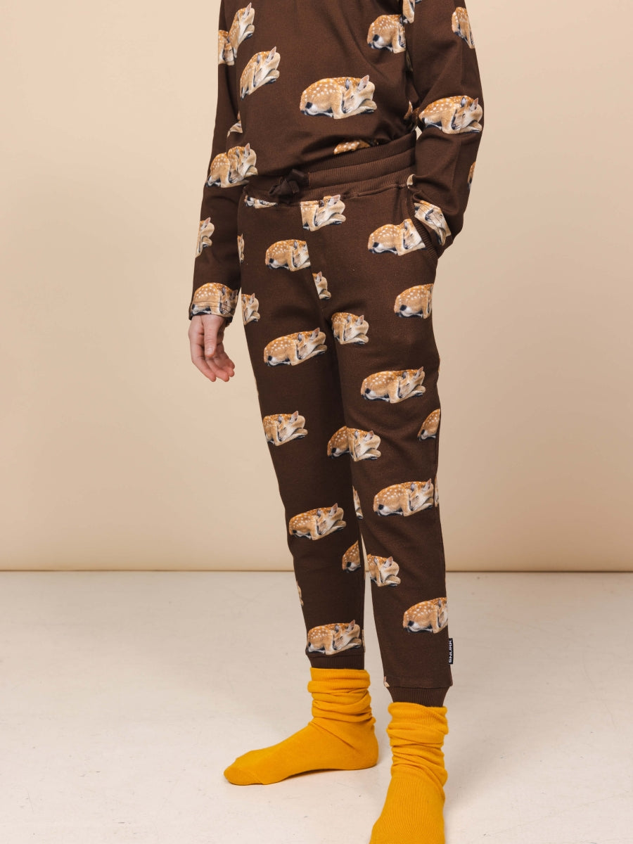 Sleeping Deer Sweater&Pants Set Kids