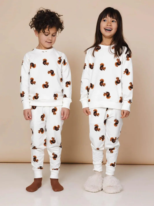 Squirrels Sweater & Pants Set Kids