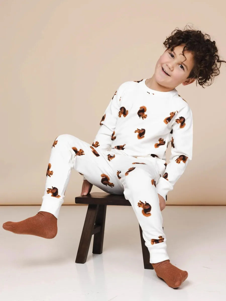 Squirrels Sweater & Pants Set Kids