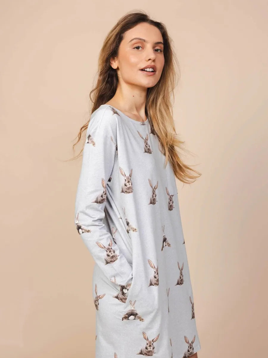 Bunny Bums Long Sleeve Dress Women