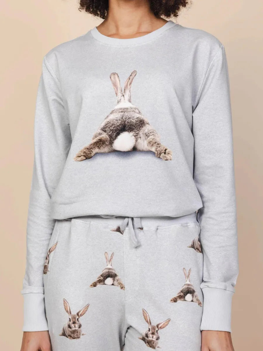 Bunny Bums Sweater & Pants set Women