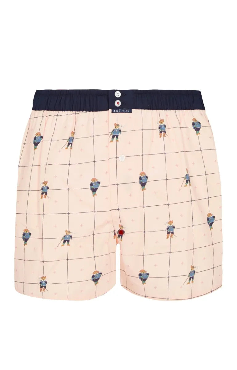 Arthur- Calecon Slip Heren Roze Musketier Beer