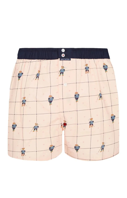 Arthur- Calecon Slip Heren Roze Musketier Beer